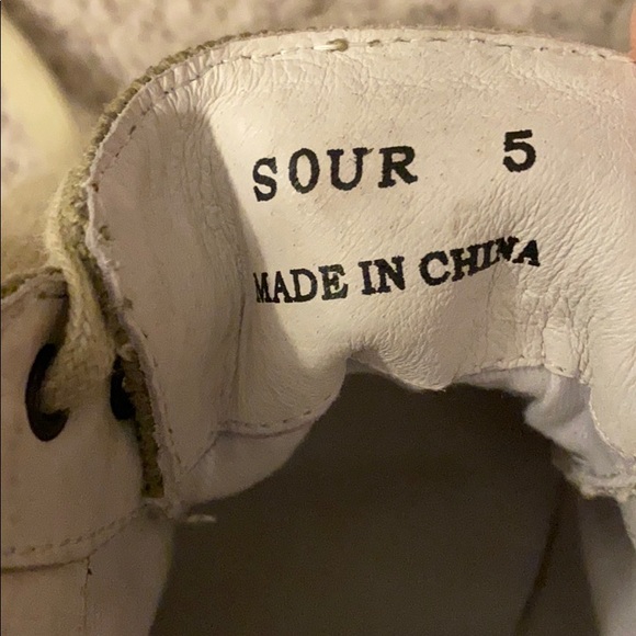 Canvas Platform Sneakers with Red Sequin Accent - Picture 5 of 5